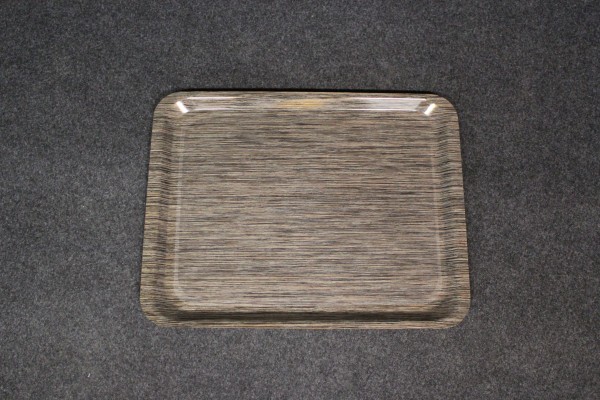 Serviertablett braun